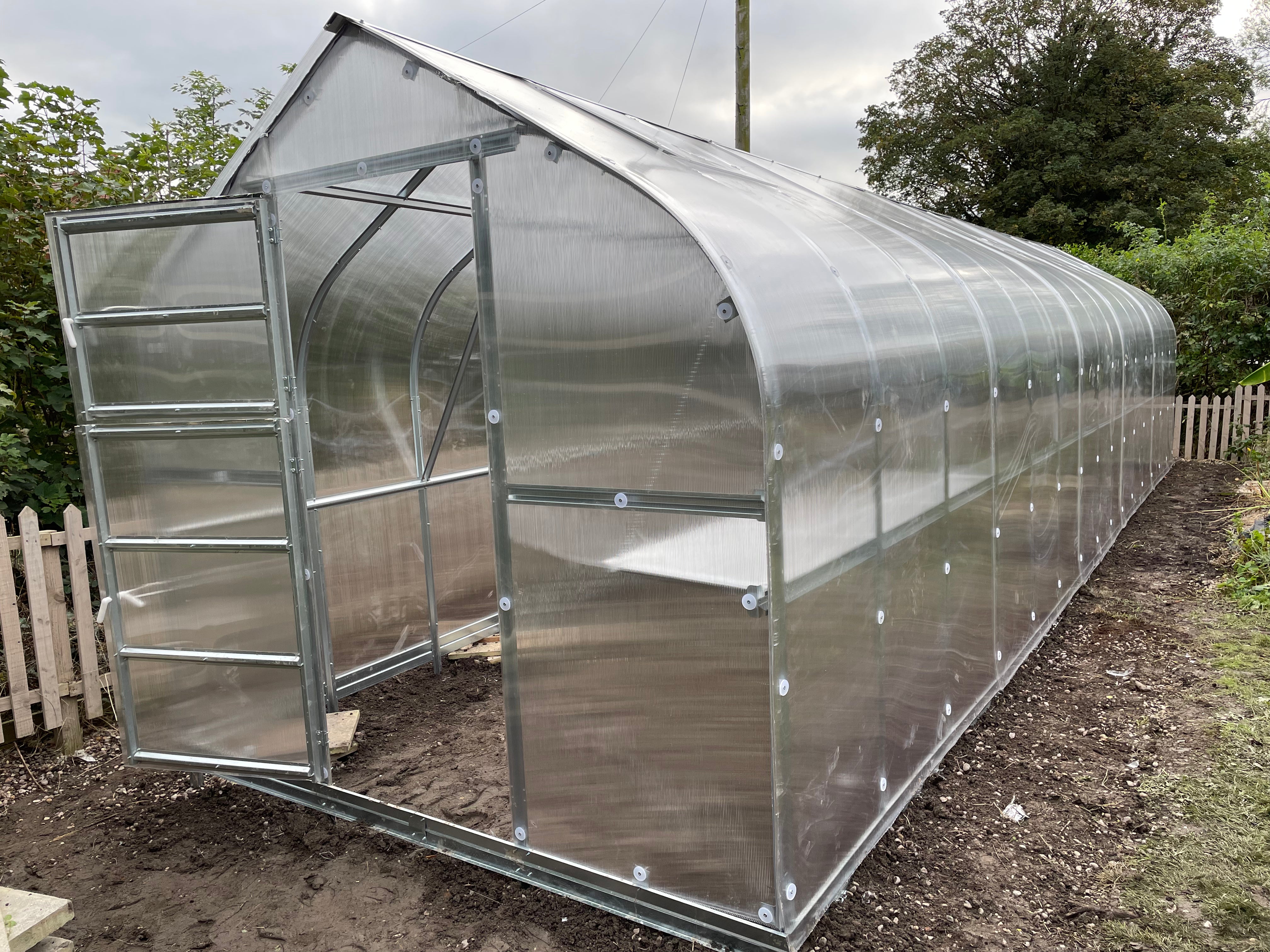 Spade Rear Doors – Polyeco Greenhouses