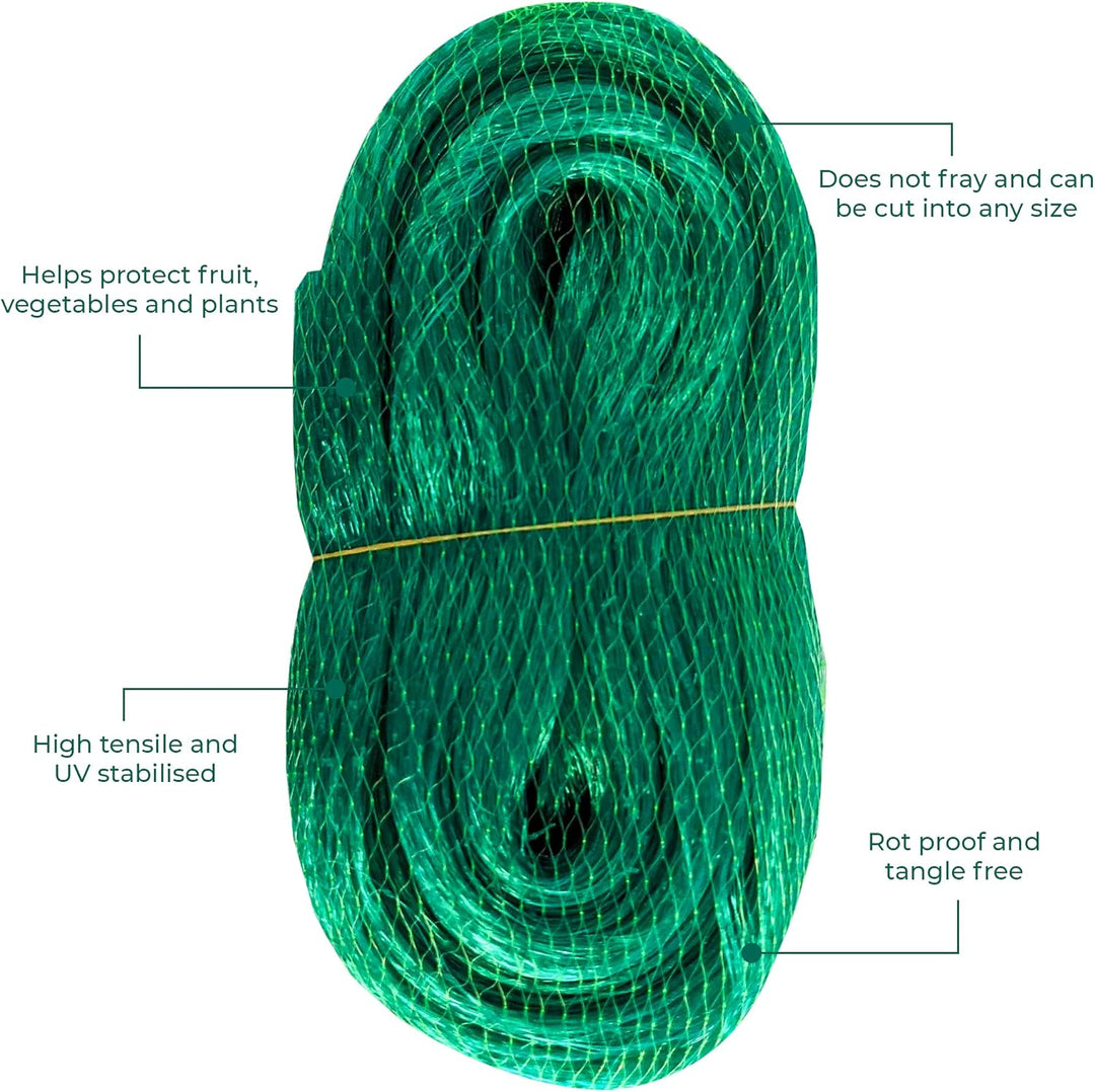 Anti-Bird Netting - Green / 4M x 10M