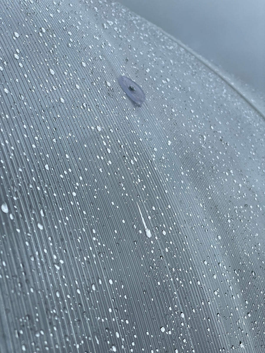 Polycarbonate fastening to the Polyeco greenhouse frame