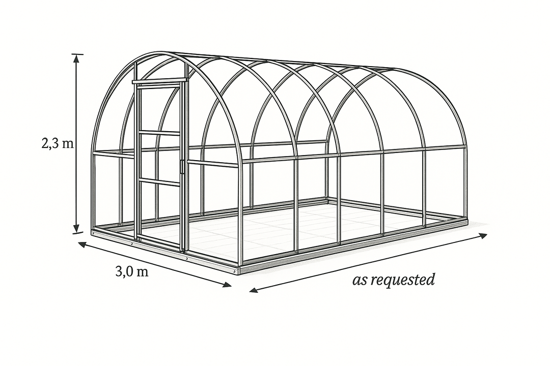 Polyeco Classic 3m x 8m 6mm cover